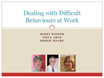 Dealing with Difficult Behaviour at Work