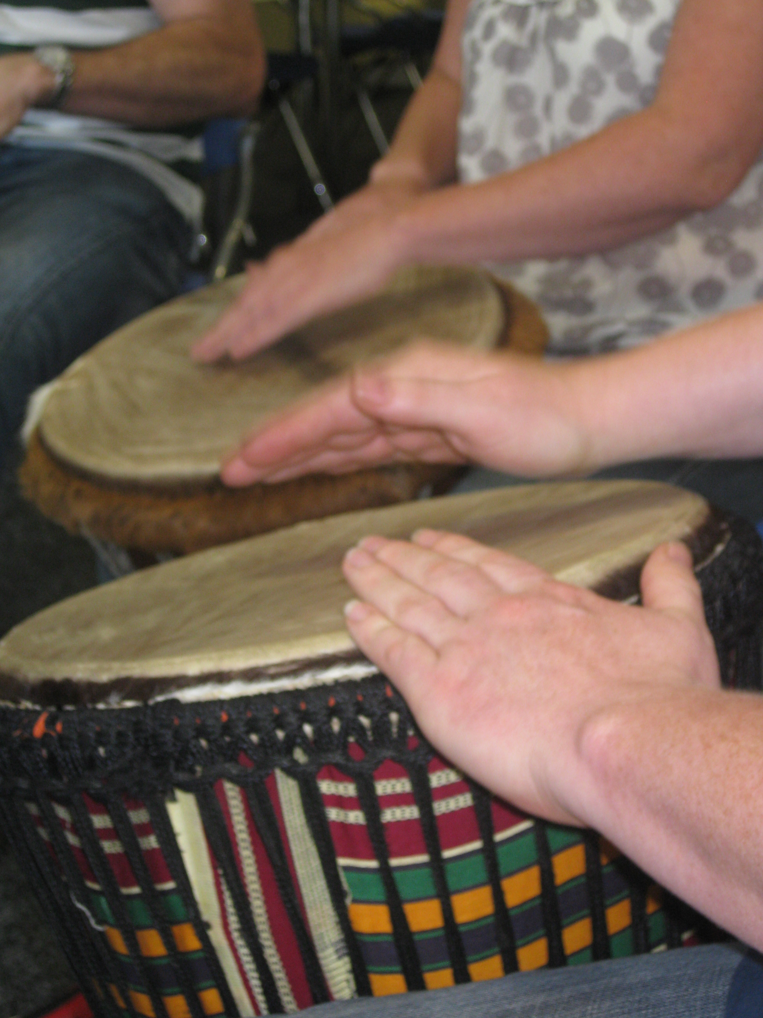 team building with music and rhythm