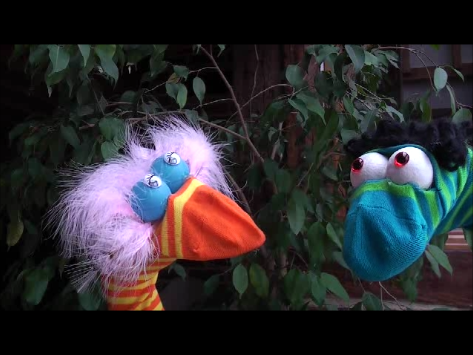 sock puppets for teambuilding