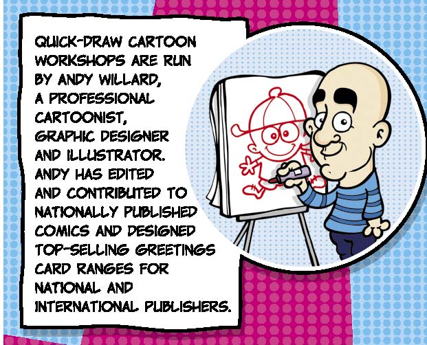 team building with cartoons